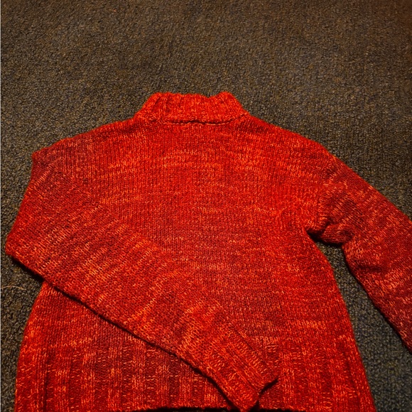 SO Women's Burgundy Cowl Neck Sweater - Picture 3 of 3